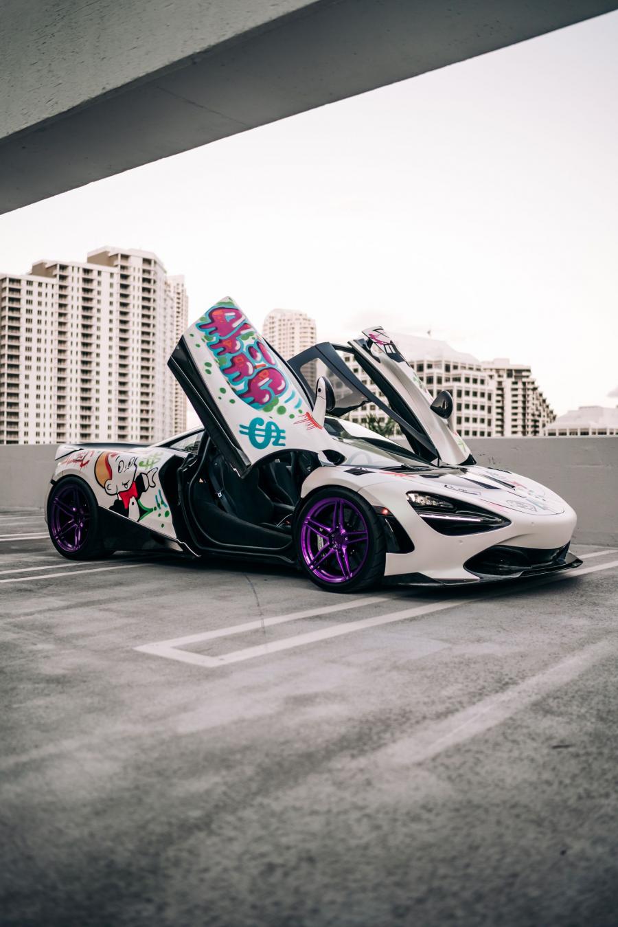  McLaren 720S Alec Monopoly Art Car by 1016 Industries 2019 года  (фото 1 из 19)
